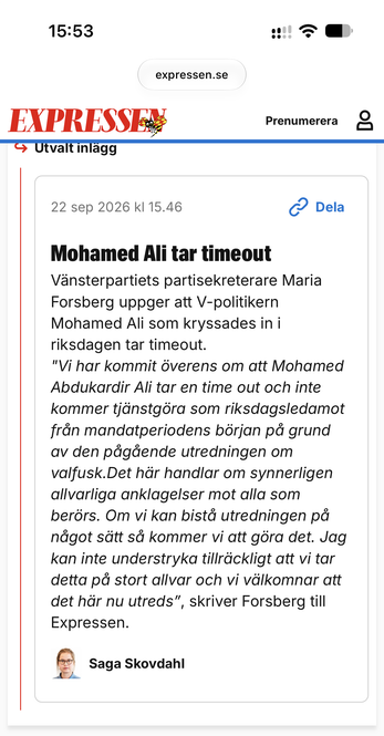Posted media